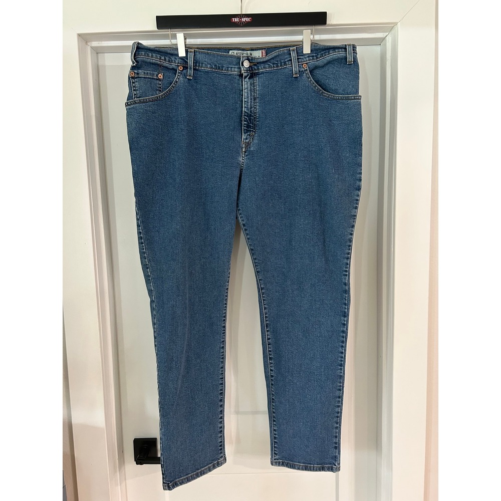 Levis 512 Classic Slim Tapered Jeans Womens 22M Medium Wash Blue Denim High Rise